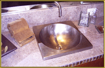 Elite Bath Bathroom Sinks Bronze - DaBloom SR17 Bathroom Lavatory Sink - 5 Finishes - Click Image to Close